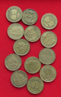 COLLECTION LOT FRANCE 1 FRANC BEFORE 1945 13PC 54G  #xx39 062 - Collections