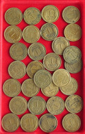 COLLECTION LOT FRANCE 1 FRANC 30PC 122GR  #xx24 003 - Verzamelingen