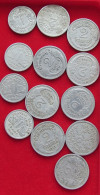 COLLECTION LOT FRANCE 1 2 FRANC ALUMINIUM 13PC 27G  #xx39 068 - Verzamelingen