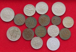 COLLECTION LOT CZECHSLOVAKIA 16PC 68G  #xx39 019 - Tchécoslovaquie