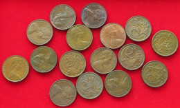 COLLECTION LOT AUSTRALIA 2 CENTS 16PC 85G  #xx2 2035 - Collections