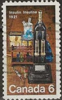 CANADA 1971 50th Anniversary Of Discovery Of Insulin - 6c. - Laboratory Equipment FU - Used Stamps