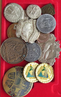 COLLECTION LOT MEDALS 14PC 354GR  #xx24 063 - Colecciones Y Lotes