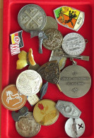 COLLECTION LOT MEDALS JTONS 20PC 131GR  #xx26 036 - Colecciones Y Lotes