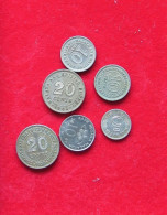 COLLECTION LOT MALAYSIA 6PC 20G  #xx34 033 - Malaysia