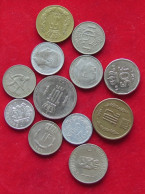 COLLECTION LOT LUXEMBOURG 12PC 58G  #xx36 096 - Luxembourg