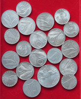 COLLECTION LOT ITALY AL COINS 20PC 30G  #xx8 035 - Collections