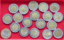 COLLECTION LOT ITALY 500 LIRE 19PC 130G  #xx2 013 - Collezioni