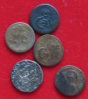 COLLECTION LOT INDO-GREEK TERRITORY 5pc 16g  #xx29 055 - Lots
