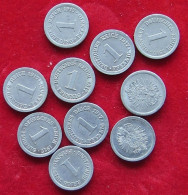 COLLECTION LOT GERMANY EMPIRE AL 10PC 8GR  #xx9 081 - Collections