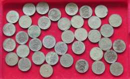 COLLECTION LOT FRANCE 5 CENTIMES DIFFERENT YEARS 39PC 80G  #xx36 076 - Collezioni