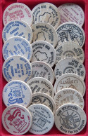COLLECTION LOT UNITED STATES WOODEN NICKEL 20PC 54GR  #xx10 1076 - Collections