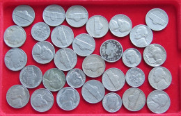 COLLECTION LOT UNITED STATES NICKEL 31PC 142G  #xx37 055 - Verzamelingen