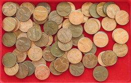 COLLECTION LOT UNITED STATES 1 CENT LINCOLN 74PC 192G  #xx3 025 - Colecciones