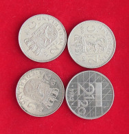 COLLECTION LOT NETHERLANDS 2 1/2 GULDEN 4PC 41GR  #xx23 084 - Colecciones