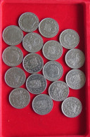 COLLECTION LOT NETHERLANDS 1 GULDEN 17PC 104GR  #xx28 037 - Collections