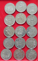 COLLECTION LOT NETHERLANDS 2 1/2 GULDEN 15PC 150G  #xx2 033 - Collections