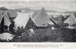 - THE GREAT EARTHQUAKE AND FIRE. SAN FRANCISCO, CAL., 1906 - Scan Verso - - San Francisco