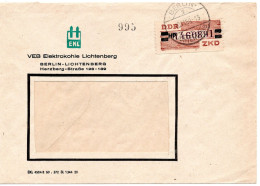 71868 - DDR - 1959 - 20Pfg ZKD "HP" A Bf BERLIN -> DRESDEN - Other & Unclassified