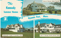 The Kennedy Summer Homes On Cape Cod At Hyannis Port, Massachusetts - Presidents