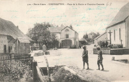 FRANCE - Diefmatten - Place De La Mairie Et Fontaine Centrale - Carte Postale Ancienne - Andere & Zonder Classificatie