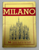 LIVRE - Italie - Milano - 50 Vedute Artistiche - Vues Artistiques De Milan - Verzamelingen