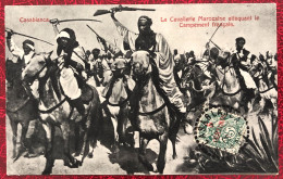 Maroc Divers Sur CPA, TAD Casablanca 17.2.1908 - (B445) - Briefe U. Dokumente