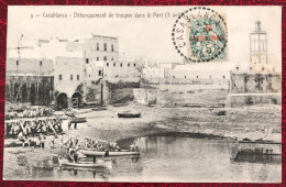 Maroc Divers Sur CPA, TAD Casablanca 24.10.1907 - (B450) - Covers & Documents