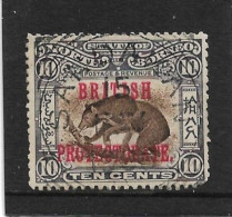 NORTH BORNEO 1902 10c SG 134 FINE USED Cat £6 - Noord Borneo (...-1963)