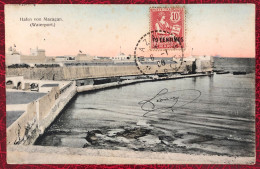 Maroc Divers Sur CPA, TAD Mazagan 6.7.1908 - (B516) - Storia Postale