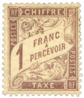 FRANCE : Taxe N°25* - Other & Unclassified