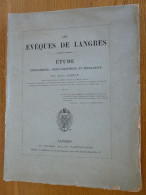 Les EVEQUES DE LANGRES Par Arthur Daguin (Etude Epigraphique, Sigillographique Et Héraldique) - Champagne - Ardenne