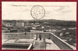 Maroc Divers Sur CPA, TAD Marrakech 21.1.1913 - (B582) - Storia Postale