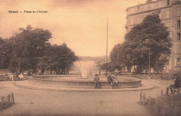 FRANCE - Brest - Place Du Château - Carte Postale Ancienne - Brest