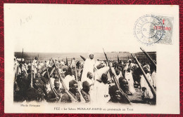 Maroc Divers Sur CPA, TAD Fez-Mellah 9.11.1911 (non Voyagé) - (B612) - Lettres & Documents