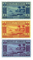 NOUVELLES HEBRIDES : N°109/111** - Andere & Zonder Classificatie