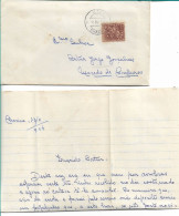 Portugal , 1954 , CHACIM  Postmark , Full Letter - Storia Postale