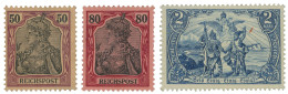 ALLEMAGNE EMPIRE : N°59/60 Et N°78* - Andere & Zonder Classificatie