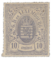 LUXEMBOURG : N°17* - 1859-1880 Wapenschild