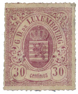 LUXEMBOURG : N°21* - 1859-1880 Wappen & Heraldik