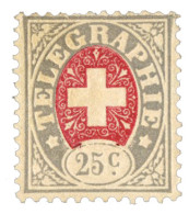 SUISSE : Télégraphe N°3(B)* - Télégraphe