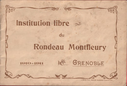 Grenoble (38) - Institution Libre Du Rondeau Montfleury (1910-1911) - Rhône-Alpes