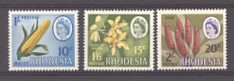 Rhodésie  :  Yv  166A-68  **  Les Végétaux - Rhodesien (1964-1980)