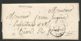 Lettre De 1854 ( Brénod ) - Non Classificati