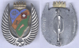 Insigne De La Base Aérienne 210 - Alger ( étoile Argentée ) - Luftwaffe