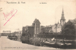 BELGIQUE - Charleroi -Marchienne Du Pont - Les Bords De La Sambre - Carte Postale Ancienne - Charleroi