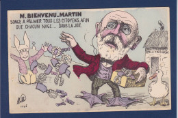 CPA Mille Satirique Caricature Bienvenu Martin Non Circulé - Satiriques