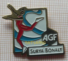 PAT14950 PATINAGE ARTISTIQUE  SURYA BONALY SPONSOR AGF ASSURANCES - Eiskunstlauf