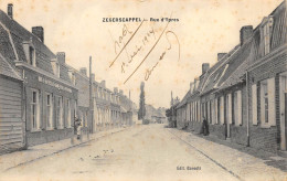 CPA 59 ZEGERSCAPPEL RUE D'YPRES - Sonstige & Ohne Zuordnung