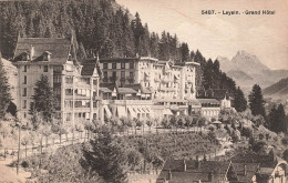 SUISSE - Leysin - Vue Sur Le Grand Hôtel - Carte Postale Ancienne - Leysin